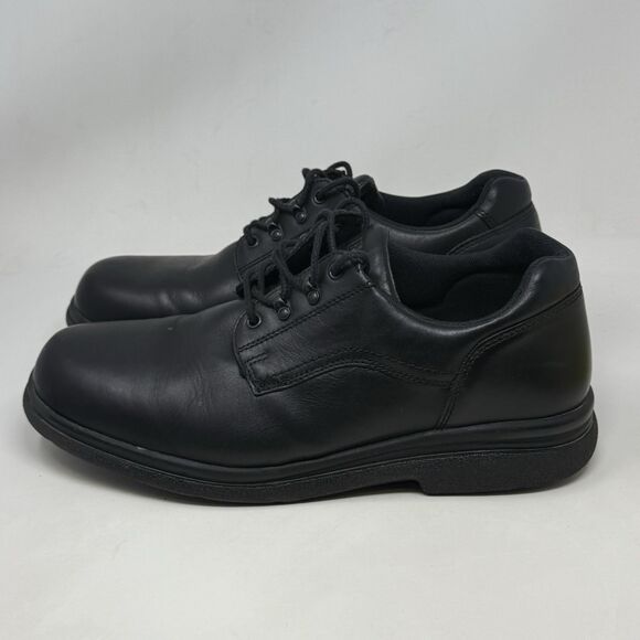 Red Wing 8618 Oxford Shoes Mens 15 D Black Leather Soft Toe Slip Oil Resistant main image 7